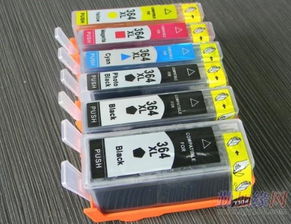 惠普HP364XL BK、PBK、C、M、Y帶芯片墨盒 特點、用途與使用指南