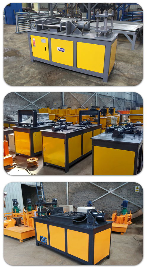 自動化液壓八字筋加工設備 現代建筑工程中的高效成型解決方案